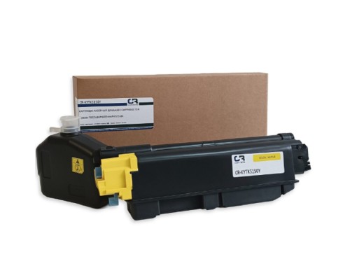 [Расходные материалы] Картридж лазерный CopyRite CR-KYTK5150Y TK-5150Y желтый (10000стр.) для Kyocera P6035cdn/M6035cidn/M