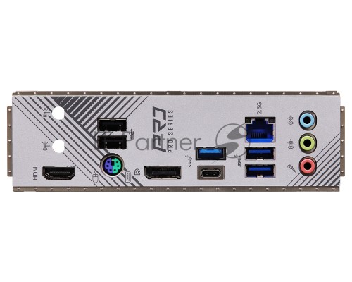 Материнская плата ASRock B760M Pro RS/D4, Micro-ATX, LGA 1700, Intel B760, 4xDDR4, 4xSATA, 2xM.2, 1xPCI-E 4.0 x16, 1xPCI-E 4.0 x4, 1xHDMI, 1xDisplayPort, 1x 2.5Gb LAN, 3xUSB 3.2 Gen 1, 2xUSB 2.0, 3x3.5 мм, 7.1, ATX