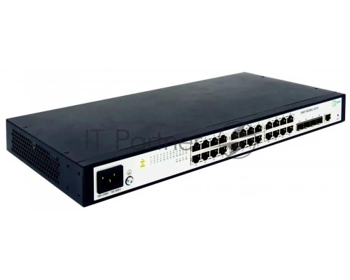 Управляемый коммутатор SNR уровня 2+, 24 порта 10/100/1000Base-T, 4 порта 1/10G SFP+