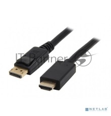 Кабель KS-is KS-385-3 DP M HDMI M 1080p, 3м