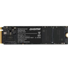 Накопитель SSD Digma PCI-E 3.0 x4 1Tb DGSM3001TM23T MEGA M2 M.2 2280