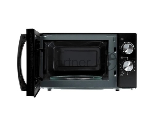 Микроволновая печь Hyundai HYM-M2050 черный, 20 л, 700 Вт, переключатели - поворотный механизм