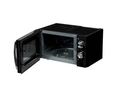 Микроволновая печь Hyundai HYM-M2050 черный, 20 л, 700 Вт, переключатели - поворотный механизм