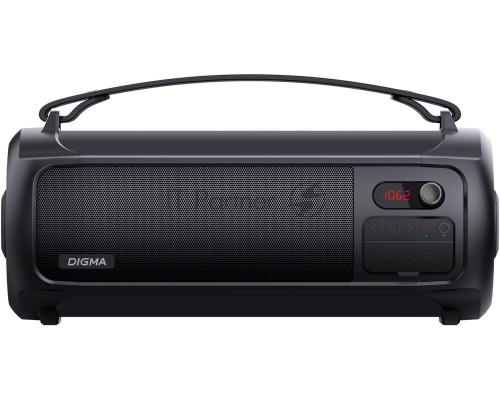 Колонка портативная Digma D-PS1523 черный 25W 2.0 BT 10м 1800mAh (SP1523B)