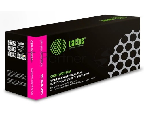 Картридж лазерный Cactus CSP-W2073A пурпурный (700стр.) для HP Color Laser 150a/150nw/178nw MFP/179fnw MFP