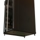 Шкаф серверный WRline (WR-TT-4268-AS-RAL9004) напольный 42U 600x800мм пер.дв.стекл задн.дв.стал.лист 2 бок.пан. 800кг черный 710мм 2055мм IP20 сталь