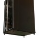 Шкаф серверный WRline (WR-TT-4768-AS-RAL9004) напольный 47U 600x800мм пер.дв.стекл задн.дв.стал.лист 2 бок.пан. 800кг черный 710мм 2277мм IP20 сталь