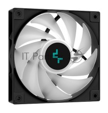 Кулер DEEPCOOL AG500 LGA1700/1200/115X/AM5/AM4 (12шт/кор, TDP 240W, PWM, Fan 120mm, 5 тепл. Трубок, черный) RET