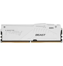 Kingston 16GB 5200MT/s DDR5 CL36 DIMM FURY Beast White RGB EXPO KF552C36BWEA-16