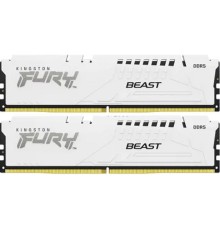 Kingston 32GB 5600MT/s DDR5 CL40 DIMM (Kit of 2) FURY Beast White XMP KF556C40BWK2-32