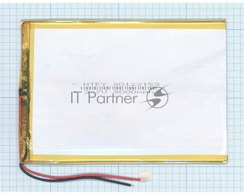 Аккумулятор Li-Pol (батарея) 3*122*153мм 2pin 3.7V/9000mAh