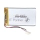 Аккумулятор Li-Pol (батарея) 4*40*75мм 2pin 3.7V/1500mAh
