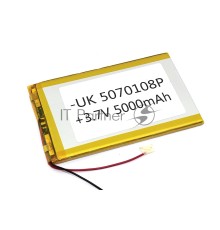 Аккумулятор Li-Pol (батарея) 5*70*108мм 2pin 3.7V/5000mAh