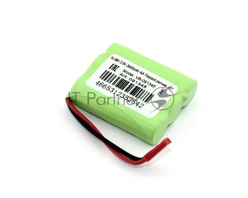 Аккумулятор Ni-MH 3.6V 2400mAh AA Flatpack разъем JST