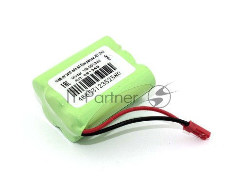 Аккумулятор Ni-Mh 6V 2400 mAh AA Row разъем JST (2+3)