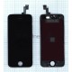 Дисплей для Apple iPhone 5S в сборе с тачскрином (AAA) черный