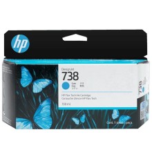 Картридж/ HP 738 130-ml Cyan DesignJet Ink Cartridge