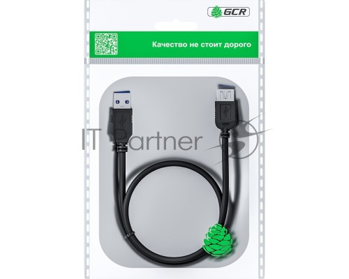 Удлинитель GCR 3.0m USB 3.0, AM/AF, черный, GCR-52702 Удлинитель GCR 3.0m USB 3.0, AM/AF, черный, GCR-52702