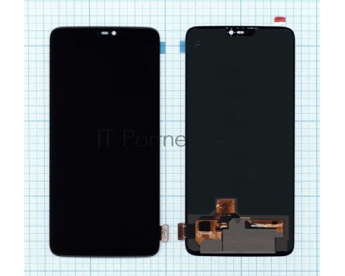 Дисплей для OnePlus 6 OLED черный