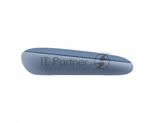 Мышь беспроводная Logitech Pebble M350 синий, 1000 dpi, радиоканал, Bluetooth, USB, кнопки - 3