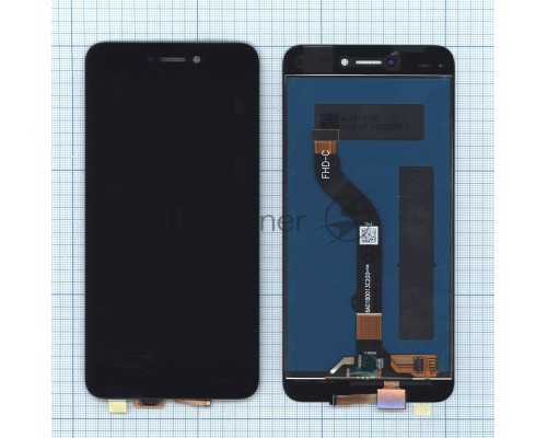 Дисплей для Huawei Honor 8 Lite, P8 Lite 2017, Nova Lite 3 черный