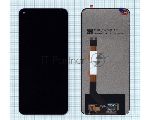 Дисплей для Xiaomi Redmi Note 9T в сборе с тачскрином черный