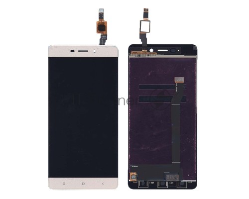 Дисплей для Xiaomi Redmi 4 золотой