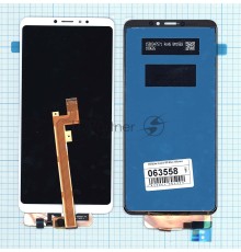 Дисплей для Xiaomi Mi Max 3 в сборе с тачскрином белый