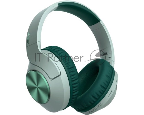 Наушники накладные A4Tech 2Drumtek BH300 зеленый беспроводные bluetooth оголовье (BH300 MATCHA GREEN)