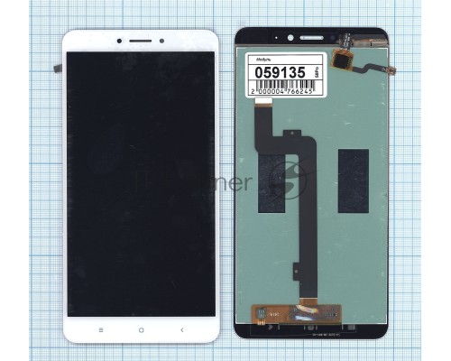 Дисплей для Xiaomi Mi Max 2 белый