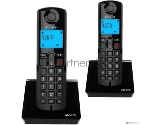 Радиотелефон ALCATEL S230 DUO RU BLACK [ATL1422788]