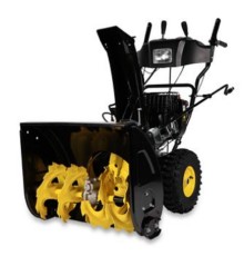 CHAMPION Снегоуборщик ST761BS { 6,5л, 61см 6F/2R колеса3л78,5кг эл.стартер,фара,обогрев } 