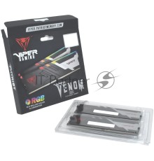 Оперативная память Patriot 64Gb DDR5 5600MHz PVVR564G560C40K Viper Venom RGB 2x32Gb RTL Gaming PC5-44800 CL40 DIMM 288-pin 1.35В
