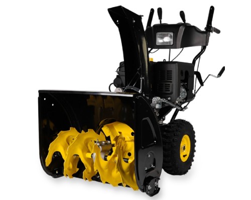 [Снегоуборочная техника] CHAMPION Снегоуборщик ST861E { 10лс 61см 6F/2R колеса 4л 90,5кг эл.стартер,фара,обогрев,зимний дв } 