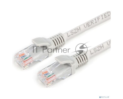Патч-корд LSZH медный UTP Cablexpert PP30-20M кат.5e, 20м, литой, многожильный (серый) Патч-корд LSZH медный UTP Cablexpert PP30-20M кат.5e, 20м, литой, многожильный (серый)