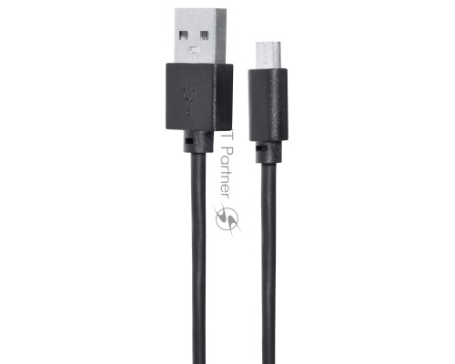 Кабель SunWind USB (m)-micro USB (m) 1м черный