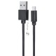 Кабель SunWind USB (m)-micro USB (m) 1м черный