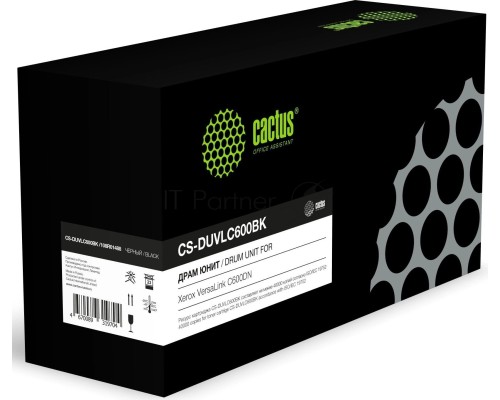 Блок фотобарабана Cactus CS-DUVL600BK черный цв:40000стр. для VersaLink C600DN Xerox