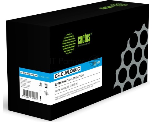Блок фотобарабана Cactus CS-DUVLC600C голубой цв:40000стр. для VersaLink C600DN Xerox