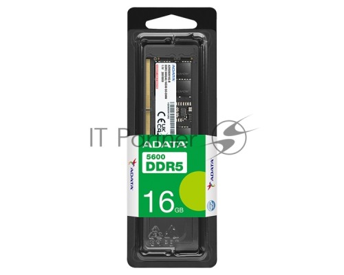 Оперативная память ADATA 16GB DDR5 DIMM  DDR5-5600 AD5U560016G-S