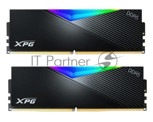 Оперативная память Adata DDR5 Общий объём памяти 32Гб Module capacity 16Гб Количество 2 7200 МГц Радиатор Множитель частоты шины 34 1.45 В RGB черный AX5U7200C3416G-DCLARBK