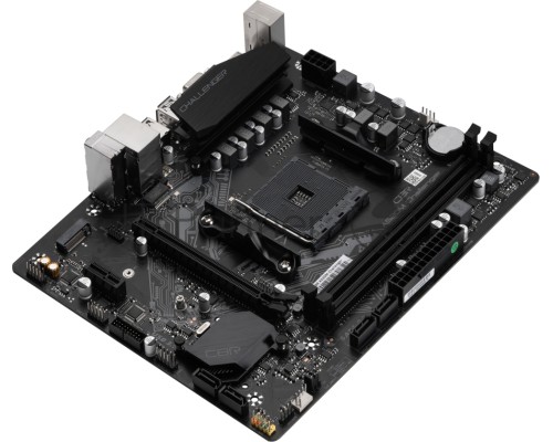 Материнская плата CBR A520M Challenger OEM, AM4, AMD A520, 2xDDR4, 4xSATA, 1xM.2, 1xPCI-E 3.0 x16, 1xPCI-E x1, 1xVGA, 1xHDMI, 1x 1Gb LAN, 2xUSB-A 2.0, 2xUSB-A 3.2 Gen 1, 3x3.5 мм, 7.1, mATX