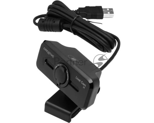 Камера Web Creative Live! Cam SYNC V3 черный 5MP (1440p) USB2.0 с микрофоном (73VF090000000)
