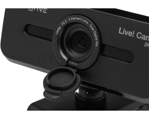 Камера Web Creative Live! Cam SYNC V3 черный 5MP (1440p) USB2.0 с микрофоном (73VF090000000)