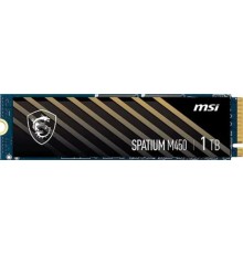 Твердотельный накопитель SSD MSI 1TB PCIe 4.0 NVMe M.2  SPATIUM M450 