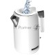 Чайник электрический Polaris PWK 1746CA Water Way Pro 1.7л. 2200Вт белый (корпус: нержавеющая сталь)