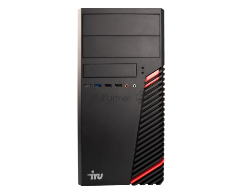 Компьютер IRU Office 310H6SM MT i5 12400/8Gb/SSD256Gb UHDG 730/DOS/черный