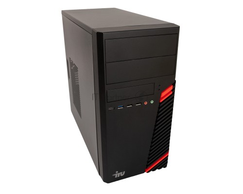 Компьютер IRU Office 310H6SM MT i5 12400/8Gb/SSD256Gb UHDG 730/DOS/черный