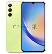 Смартфон Samsung Galaxy A34 5G SM-A346E, 6/128Gb, зеленый лайм