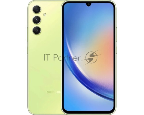 Смартфон Samsung Galaxy A34 5G SM-A346E, 6/128Gb, зеленый лайм